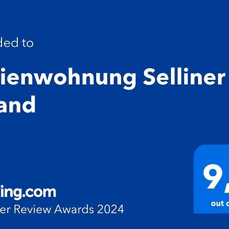 Ferienwohnung Selliner Strand Zewnętrze zdjęcie